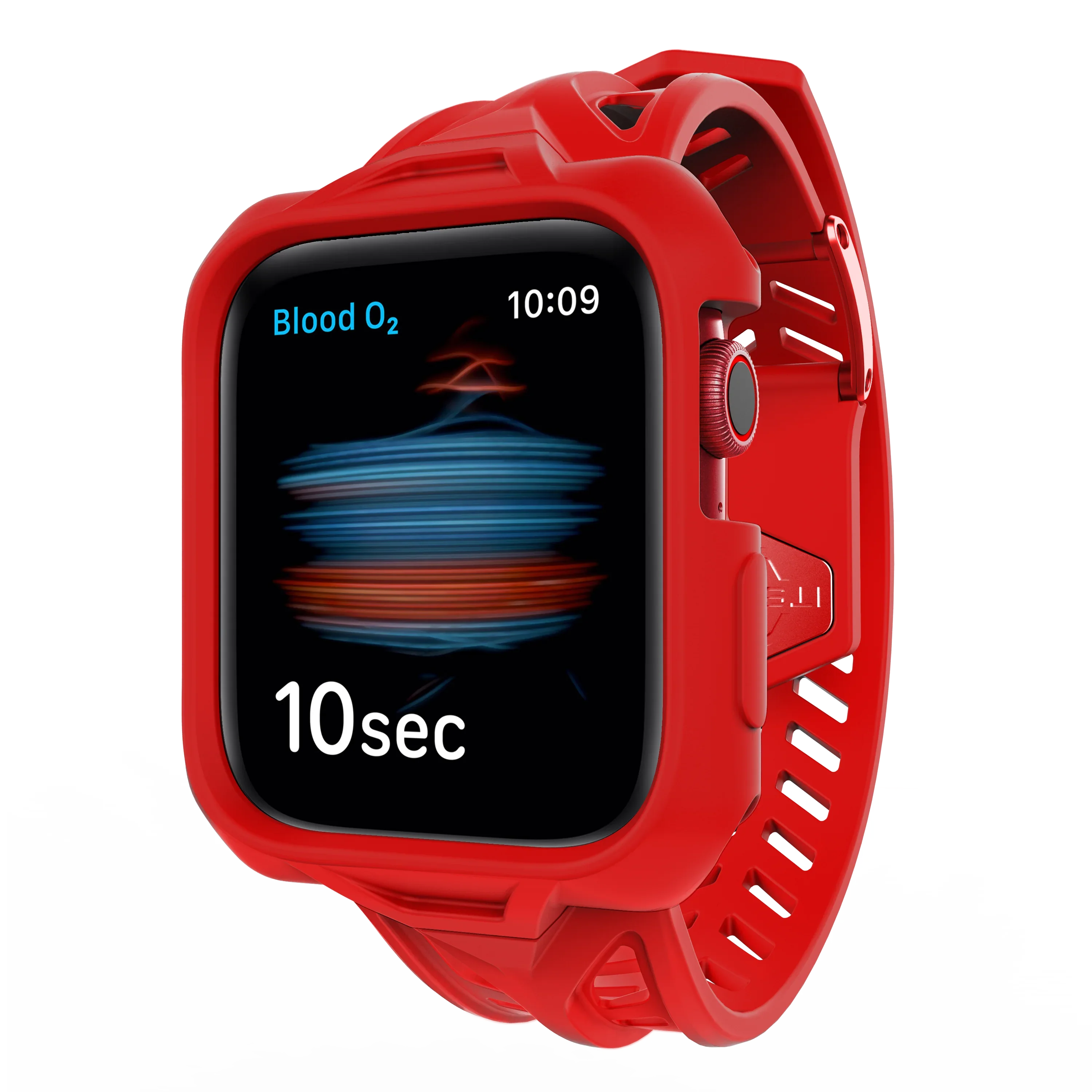 Itskins Watch 40/41 Mm Spectrum Combo Strap And Case - Red - Tashqila Itskins Watch 40/41 Mm Spectrum Combo Strap And Case - Red - Tashqila